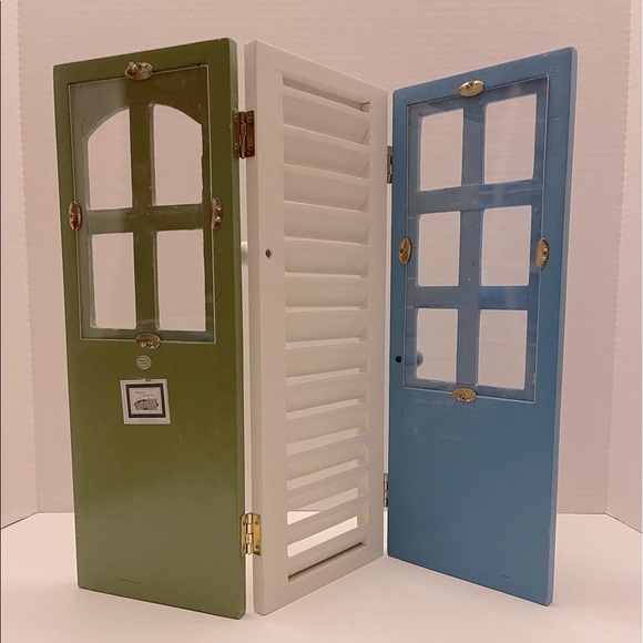 16” Tall Tabletop Paneled Doors Unique Decor - Could Serve as a Divider - Picture 2 of 4